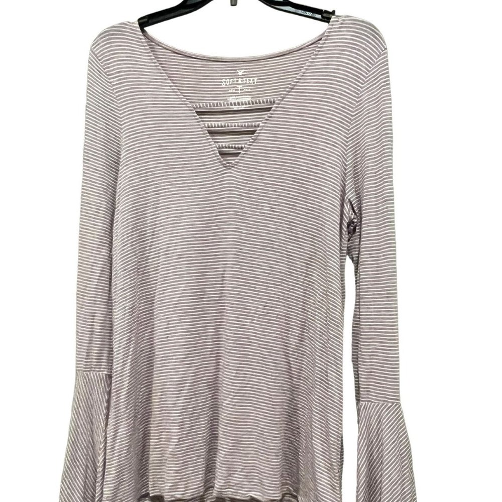 American Eagle Outfitters Soft & Sexy Long Sleeve Blouse - Size Large